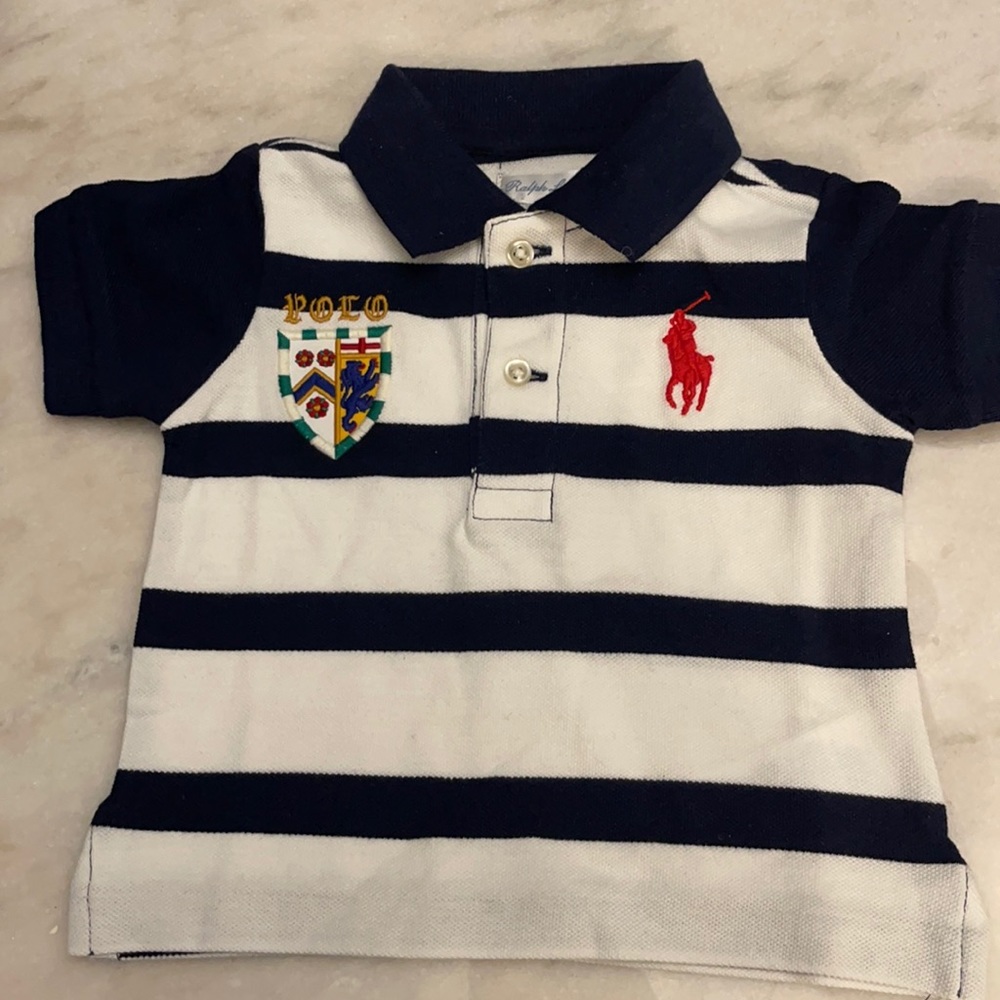Infant size 6m polo shirt